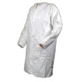 Dupont Tyvek TY211SWH Disposable Lab Coat with Collar, 30case, XL CC111-XL